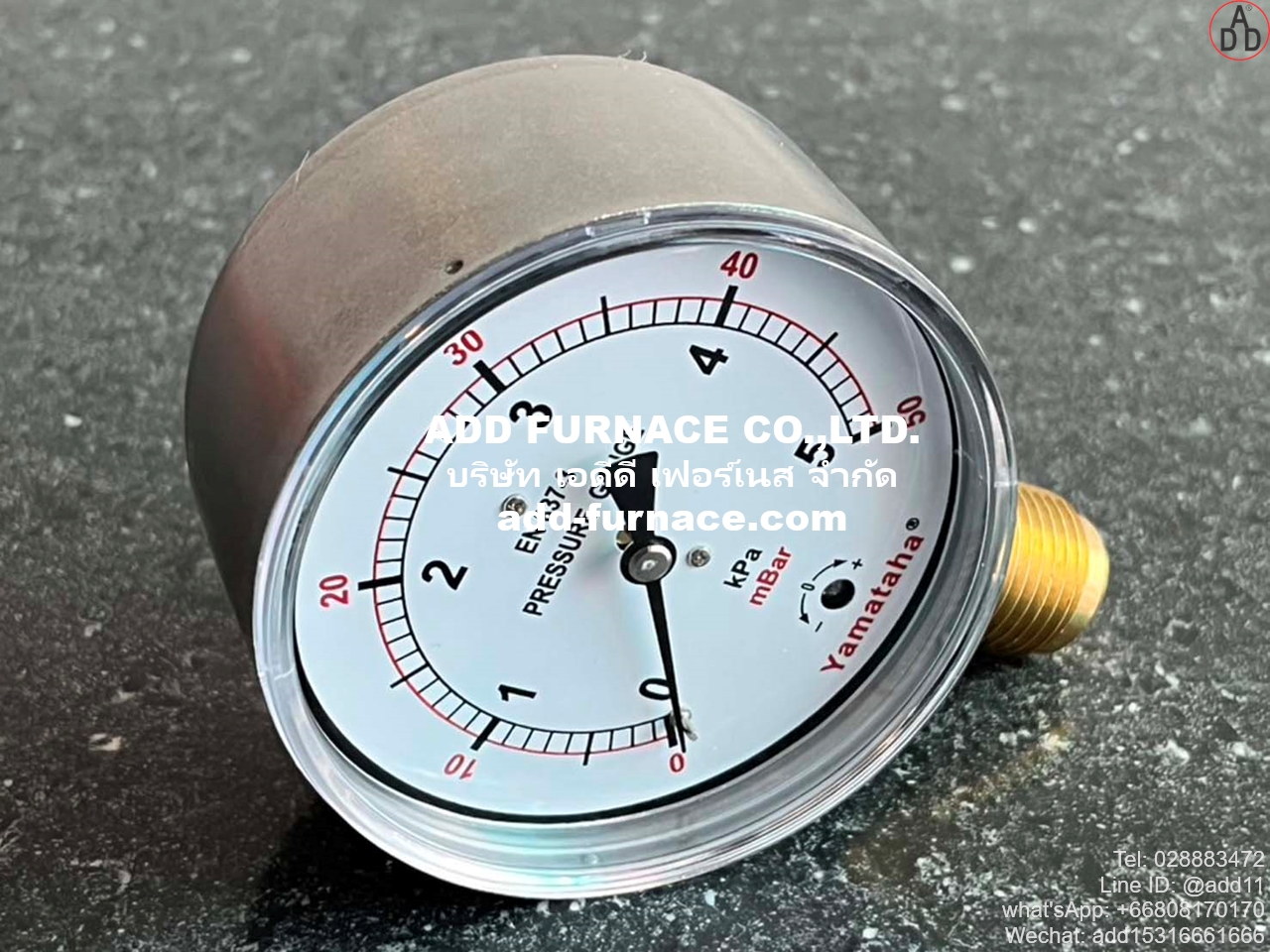 Yamataha Pressure Gauge 0-5kPa(0-50mBar) (6)
